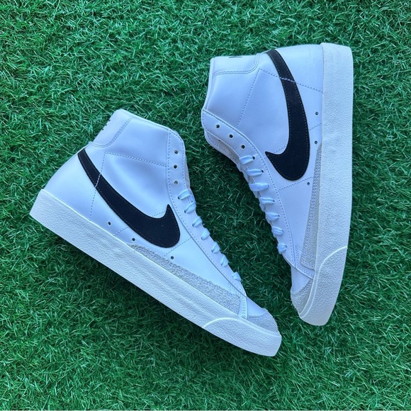 Nike Blazer Mid ‘77 Black / White - Picture 6 of 9